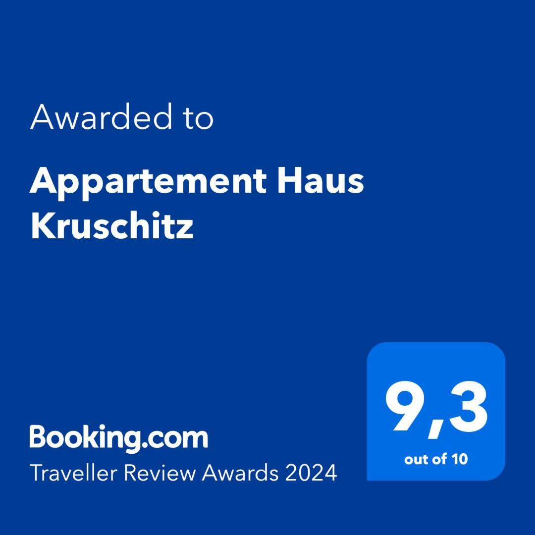 Appartement Haus Kruschitz Ludmannsdorf Экстерьер фото